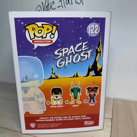 Funko Pop SPACE GHOST #122 Transparent Toy Tokyo Exclusive Invisible NYCC - Picture 3 of 7